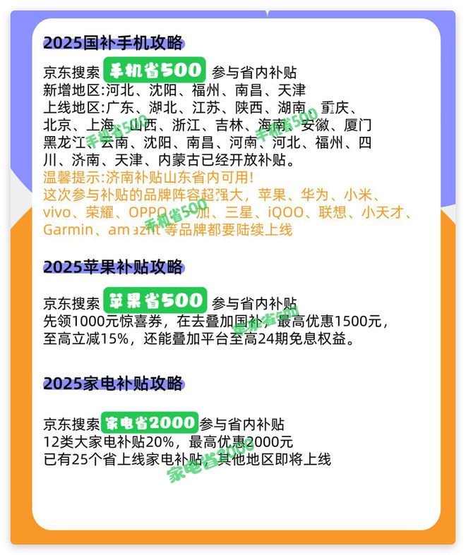 机家电补贴新标准发布领取方式详解！爱游戏app手机版2025年国家手(图3)