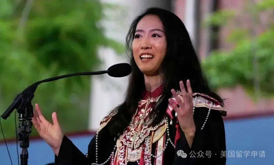 的中国女生蒋雨融来自青岛英高毕业本科就读于杜克爱游戏app震